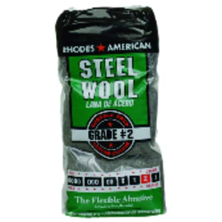 Homax Rhodes American 2 Grade Medium/Coarse Steel Wool Pad 12 pk 10121112